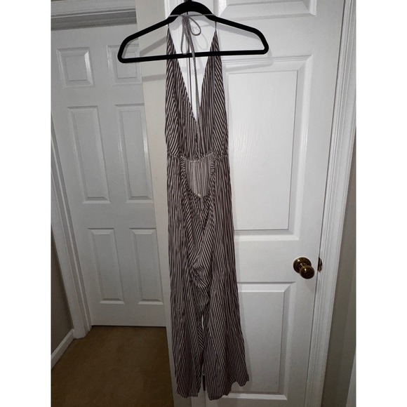 Nightcap Clothing Striped JUMPSUIT Bohemian Resort Wear Size L‎ - Picture 5 of 9